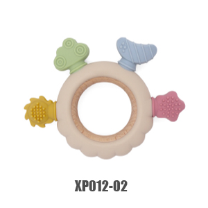 silicone ring teether