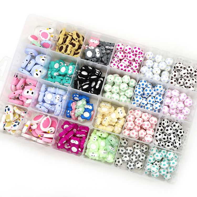 teething silicone beads wholesale