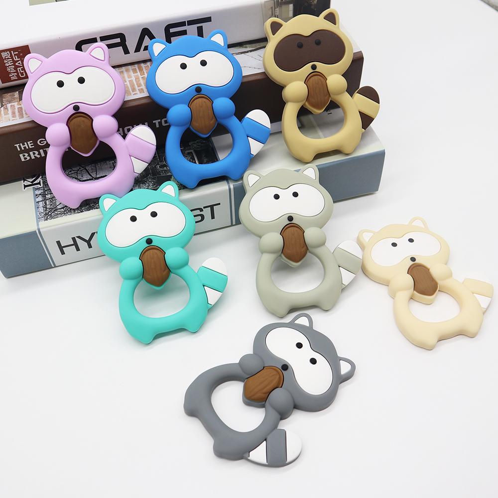 https://www.melikeysiliconeteethers.com/silicone-teether-ring-raccoon-silicone-teether-melikey-products/