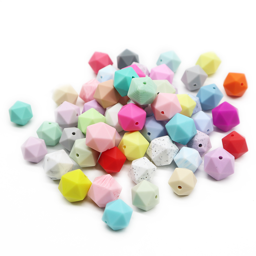 14mm Icosahedron Beads