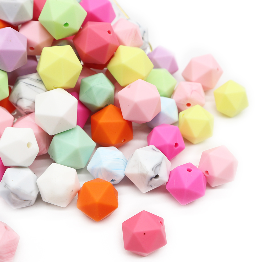 17mm Icosahedron Beads