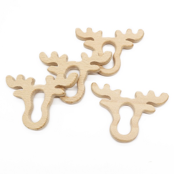 natural wood teething rings