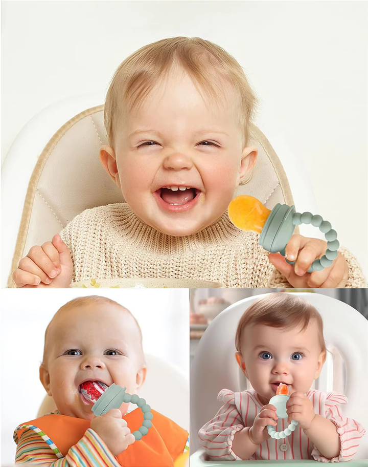 silicone food teether