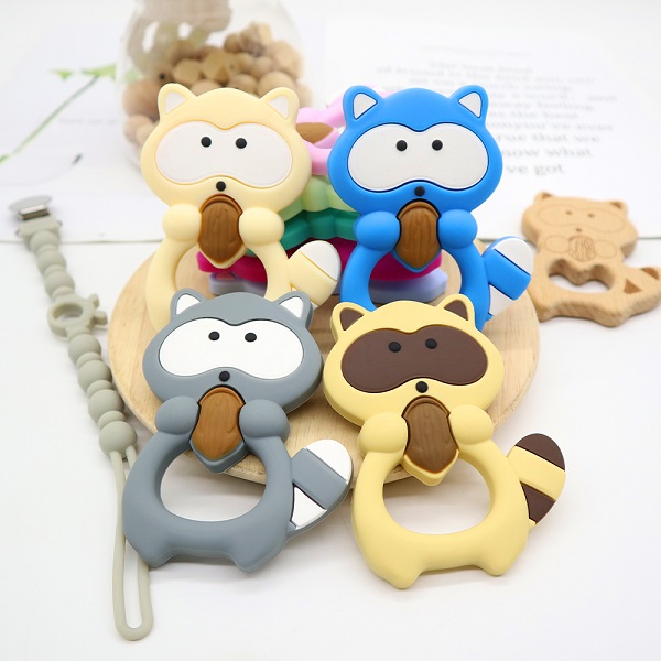 https://www.melikeysiliconeteethers.com/silicone-teether-ring-raccoon-silicone-teether-melikey-products/